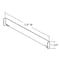 Azar Displays Short End Dividers for Azar Displays Modular Tray, PK50 225903 - alternate 3